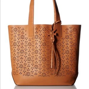 BRAND NEW: Frye Carson Floral Perforated Tote